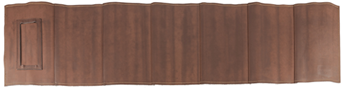 128615 Birchwood Casey 30255 LongGun Service Mat  made of Brown Leather with Integrated