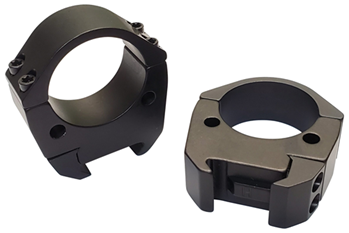 Talley Manufact 128736 Talley TMS34M MSR  Picatinny MSR Rifle 34mm Medium Black Anodized