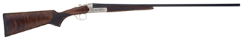 Tristar Arms In BRISTOL TriStar 38112 Bristol SxS 12 Gauge 28" 2rd 3" Silver Engraved with 24K Gold Inla