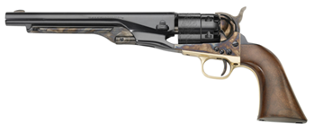 Pietta CAS44 1860 Army SAO 44 Cal Striker Fire 8" 6rd Color Case Hardened Frame