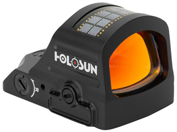 Holosun Technol 128937 Holosun  HS 407C-X2 1x 2 MOA Red Dot Black Hardcoat Anodized