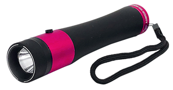 Skyline Usa Inc 129474 Guard Dog SGGDI200HVPK Ivy  Stun Gun Black Body w/Pink Accents Aluminum with 200