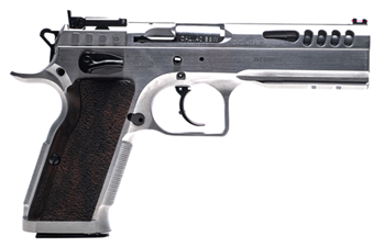 Italian Firearm STOCK MASTER Tanfoglio IFG TF-STOCKM-40SF Stock Master  40 S&W 4.75" 17+1 Hard Chrome Black P