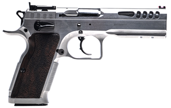 Italian Firearm STOCK MASTER Tanfoglio IFG TF-STOCKM-38 Stock Master  38 Super 4.75" 17+1 Hard Chrome Black P