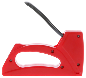 129710 Birchwood Casey STPLR Target Stapler  Red/Silver Metal
