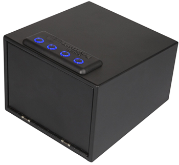 Bulldog Cases 129712 Bulldog BD4040L Magnum LED Quick Vault Access Code/Key Black Steel