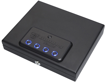 Bulldog Cases 129713 Bulldog BD4055L Magnum LED Digital Top Load Vault Electronic/Key Access Code/Key