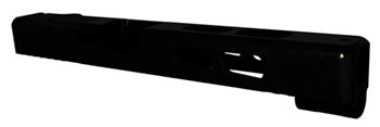 129776 Rival Arms RA10G705A Precision Slide  fits Glock 34 Gen3 Docter Cut Black QPQ Ca