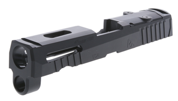 129779 Rival Arms RA10P301A Optic Ready Slide A1 Sig P320 Carry RMR Cut QPQ Black 416R