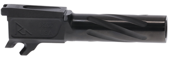 129807 Rival Arms RA20P002A Precision Drop-In Barrel 9mm Luger 3.10" Black PVD Finish 4