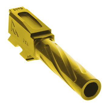 129818 Rival Arms RA20P501E Precision Drop-In Barrel 9mm Luger 5" Gold PVD Finish 4340H