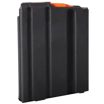 C Products Defe 129929 DuraMag 5X23041188CPD SS Replacement Magazine Black with Orange Follower Detacha