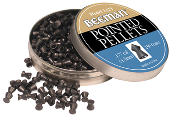 Beeman/sr Indus 13014 Beeman 1225 Pointed .177 Pellets .177 Pellet Lead Belted/Pointed 250 Per Tin