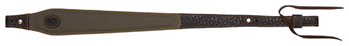 130367 Browning 12250484 Laredo Sling made of Olive Cotton Canvas with Leather Trim 25.