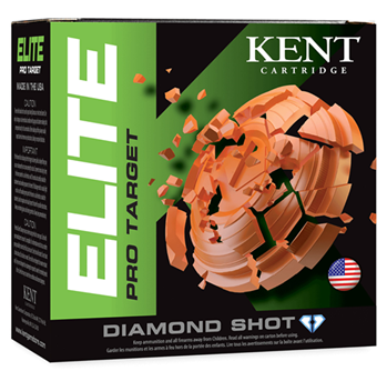 130430 Kent Cartridge E12T2875 Elite Target 12 Gauge 2.75" 1 oz 7.5 Shot 25 Bx/ 10 Cs