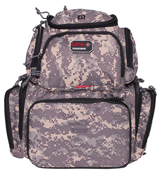 G.p.s Bag (gsm) 130454 G*Outdoors GPS-1711BPDC Handgunner Backpack 1000D Nylon Fall Digital Camo with F