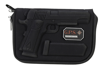 G.p.s Bag (gsm) 130490 G*Outdoors GPS-908PC Molded Pistol Case  Black 1 Handgun for 1911