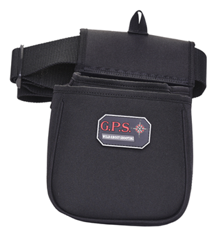 G.p.s Bag (gsm) 130507 G*Outdoors GPS-960CSP Contoured Double Shotshell Pouch  with Web Belt Black