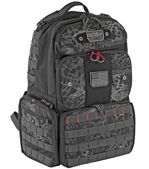 G.p.s Bag (gsm) 130514 G*Outdoors GPS-T1913BPP Tactical Range Backpack Tall PRYM1 Blackout 1000D Polyes