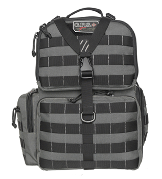 G.p.s Bag (gsm) 130516 G*Outdoors GPS-T1612BPG Tactical Range Backpack Gray 1000D Polyester with Remova