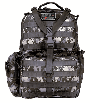 G.p.s Bag (gsm) 130517 G*Outdoors GPS-T1612BPGDC Tactical Range Backpack Gray 1000D Polyester with Remo