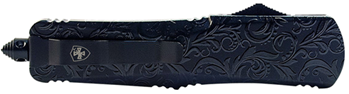 130575 Templar Knife MMDG131 Maiden Gloss Gen II Slim 3.43" OTF Dagger Plain Black Oxid