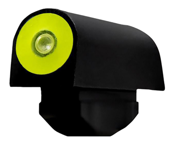 Xs Sight System 130851 XS Sights RV0003N3Y Big Dot  Tritium Green with Yellow Outline Front Sight Black
