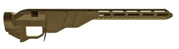 130931 Rival Arms RA90RM01B R-700 Precision Chassis System Flat Dark Earth Aluminum Rem