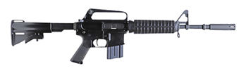 Colt's Manufact RETRO CARBINE Colt Mfg CRGAU5AA Retro Carbine  5.56x45mm NATO 16.10" 20+1 Matte Black Black Vi