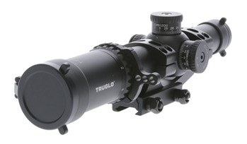 Truglo 130993 TruGlo TG-8518TLR Omnia  Black Anodized 1-8x24mm 30mm Tube Illuminated APTR Reti