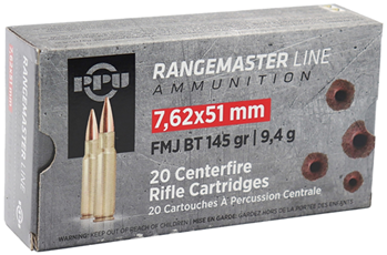 Tr&z Usa Tradin 131011 PPRM762 PPU 7.62X51 145GR RM FMJBT 20/500