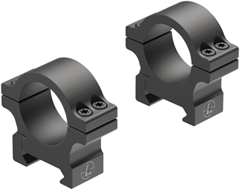 131148 Leupold 180943 Open Range Cross-Slot Scope Ring Set High 1" Tube Matte Black Alu