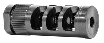Grovtec Usa Inc 131204 Grovtec US Inc GTHM315 G-Comp Muzzle Compensator Black Nitride Steel with 1/2"-2