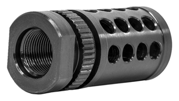 Grovtec Usa Inc 131206 Grovtec US Inc GTHM317 G-Nite Flash Suppressor Black Nitride Steel with 1/2"-28