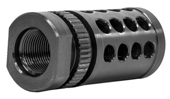 Grovtec Usa Inc 131207 Grovtec US Inc GTHM318 G-Nite Flash Suppressor Black Nitride Steel with 5/8"-24