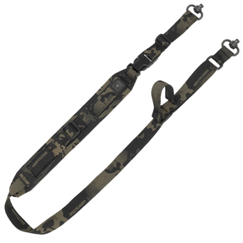 Grovtec Usa Inc 131215 Grovtec US Inc GTSL326 QS 2-Point Sentinel Sling with MultiCam Black Finish, 2"