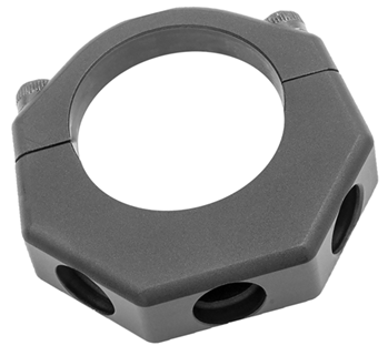 Grovtec Usa Inc 131232 Grovtec US Inc GTSW312 Tri-Base Buffer Tube Sling Mount Black Hardcoat Anodized