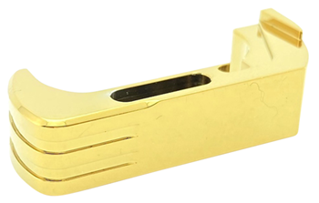 131267 Cross Armory CRG5MCGD Magazine Catch  made of 7075-T6 Aluminum with Gold Anodize