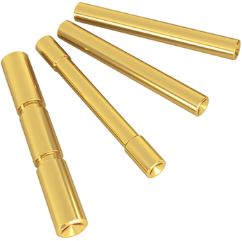 131271 Cross Armory CRG4PSGD 4 Pin Set Dimpled Gold 4140 Steel for Most Glock Gen4