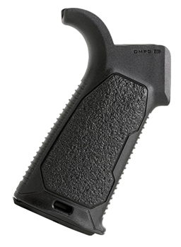 Strike Industri 131390 Strike AROMPG15 AR Enhanced Pistol Grip 15 Degrees AR Platform Black Rubber