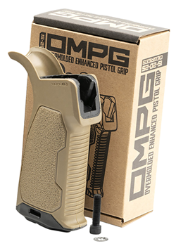 Strike Industri 131391 Strike AROMPG15FDE AR Enhanced Pistol Grip 15 Degrees AR Platform Flat Dark Eart