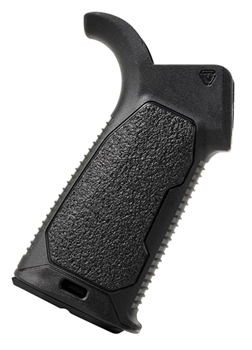 Strike Industri 131393 Strike AROMPG25 AR Enhanced Pistol Grip 25 Degrees AR Platform Black Rubber