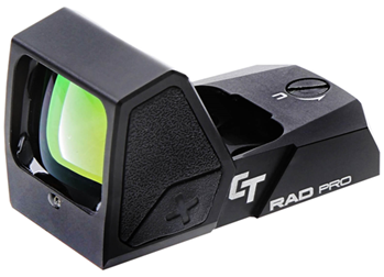 Crimson Trace C 131523 Crimson Trace 0101940 RAD PRO  Matte Black 1x 3 MOA Red Dot Reticle