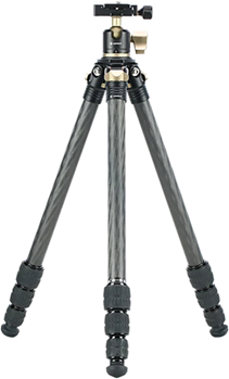 131946 Leupold 180380 Alpine Tripod Kit made of Carbon Fiber with Black Finish, Aluminu