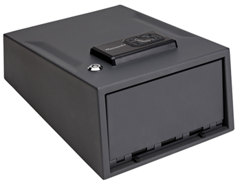 Hornady Mfg Co 132141 Hornady 95433 Keypad Vault  Keypad Entry Black 16 Gauge Steel Holds 1 Handgun 12