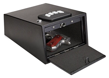 Hornady Mfg Co 132148 Hornady 75433 SnapSafe Keypad Vault Keypad/Key Entry Black Steel Holds 1 Handgun