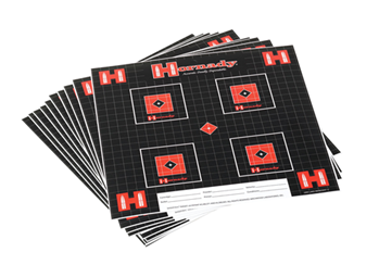 Hornady Mfg Co 132157 Hornady 9963 Lock-N-Load  Grid Paper Hanging Black/Red 10 Pk.
