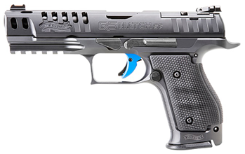 Walther Arms 2854678 Q5 Match Pro 9mm Luger 5" 10+1 Black Black Ported Steel Sli