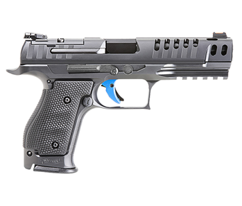 Walther Arms 2851075 Q5 Match 9mm Luger 5" 10+1 Black Black Ported Steel Slide B
