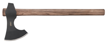 132321 Columbia River 2736 Berserker  4.65" Axe w/Hammer Black 1055 Carbon Steel Blade